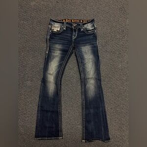 Rock Revival Dark Blue Boot Cut Jeans